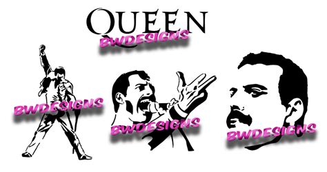 Freddie Mercury Stencil