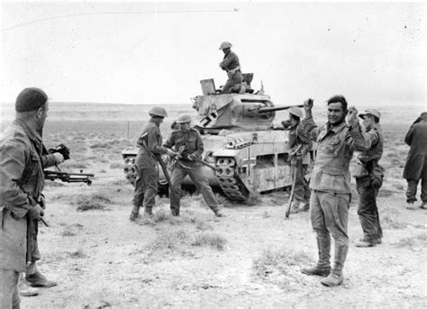 Captured German Afrika Korps soldiers, December 1941 during World War ...