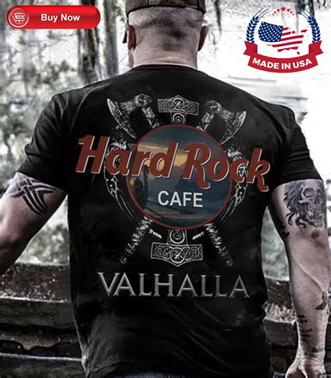 Hard Rock Cafe Valhalla Shirt Custom Shirts Vintage Shirt | Etsy