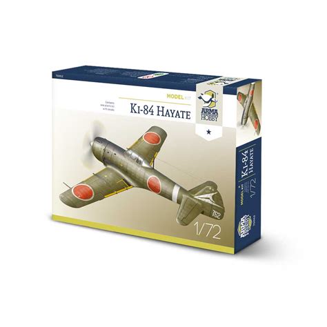 1/72 Nakajima Ki-84 Hayate Model Kit - Arma Hobby | Vše pro modeláře ...