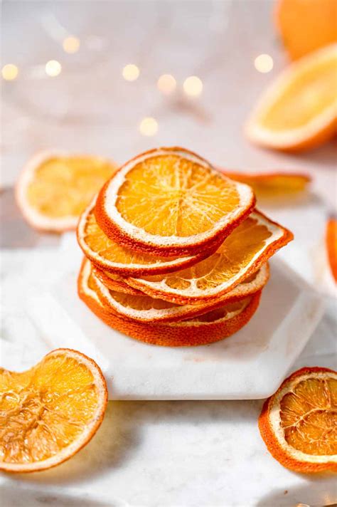 How to Dehydrate Orange Slices in the Oven or Air Fryer