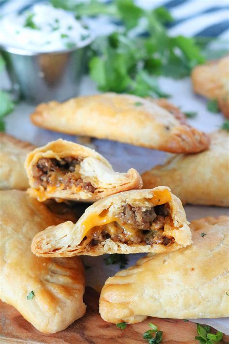 Easy Beef Empanadas Recipe (Baked) - The Anthony Kitchen