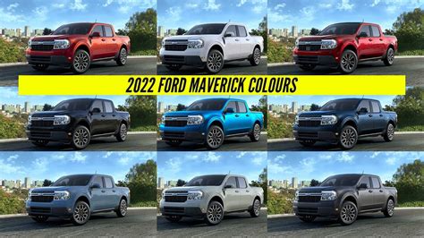 2022 ford maverick colors available - Janetta Crosby