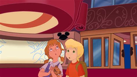 Cody and Penny in the House of Mouse by richardchibbard on DeviantArt