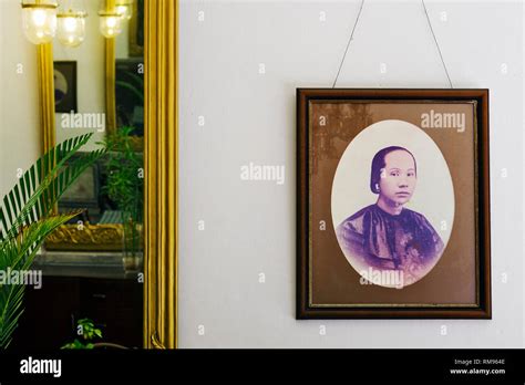 ancestors portrait in the Cheong Fatt Tze, The Blue Mansion in George ...