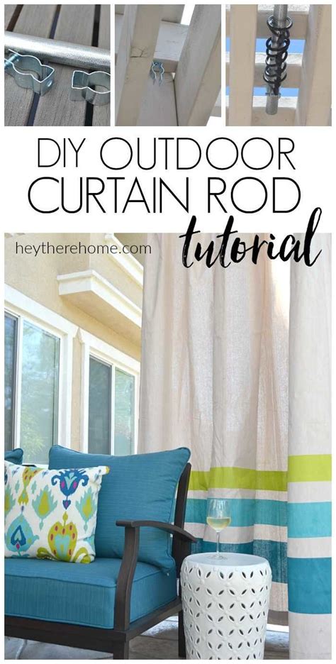 35 Best Ideas Diy Outdoor Curtain Rods - Home, Family, Style and Art Ideas