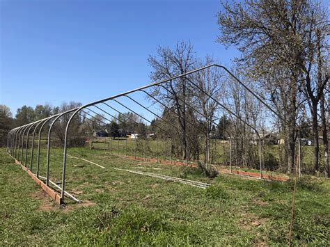 High tunnel construction – Black Tansy Farm