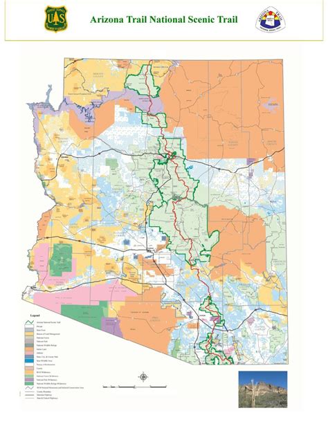 Arizona Trail map | | paysonroundup.com