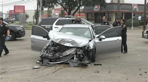 Video: 120 mph police chase ends in violent crash in northeast Houston