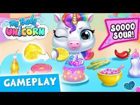 Cute Unicorn's Birthday Party🌈 My Baby Unicorn Gameplay | TutoTOONS ...