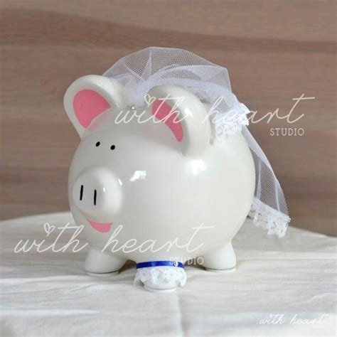 Items similar to Custom Wedding Piggy Bank on Etsy