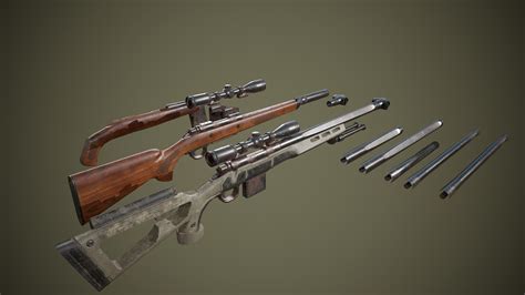 The Hunting Rifle Set at Fallout 4 Nexus - Mods and community