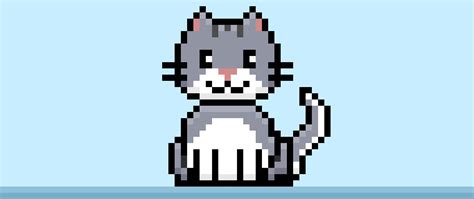 How to Make a Pixel Art Cat - Mega Voxels