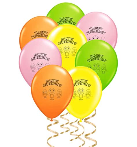 Super Simple Songs Birthday Party Balloons, 8, 16 or 24 ct – Party ...