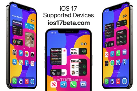 iOS 17 Supported Devices - iOS Beta Download