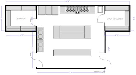 Restaurant Floor Plan - How to Create a Restaurant Floor Plan, See ...