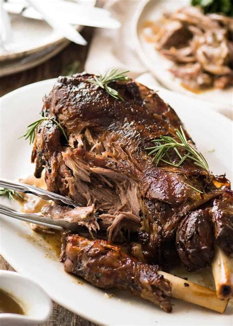 Slow Roast Leg of Lamb | Recipe | Roast lamb leg, Slow cooker roast ...