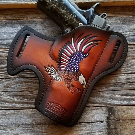 Pin on custom leather holsters savoy leather