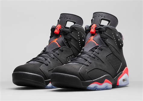 Black Infrared Jordan 6 Price is $185