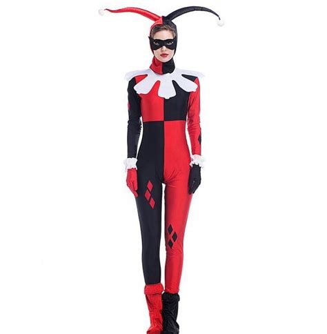 Classic Harley Quinn Jester Costume – Costume Rebel