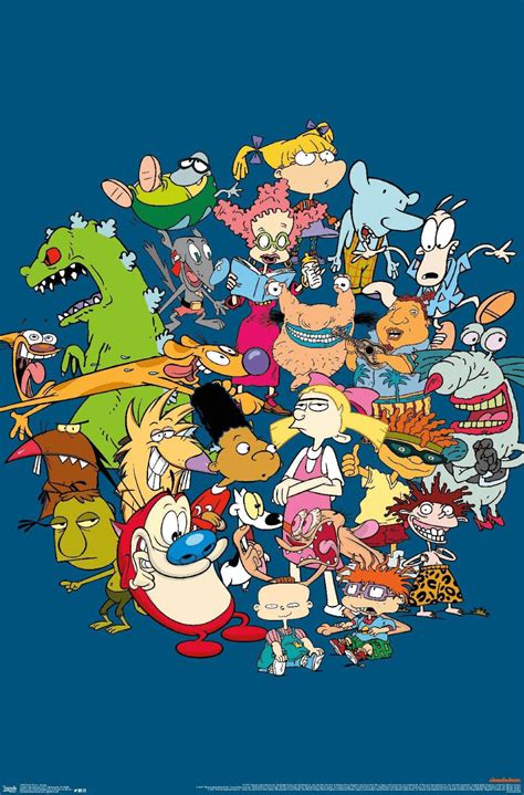 90s Nickelodeon Cartoon Characters