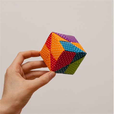 Origami ideas: How To Make Paper Origami Dice