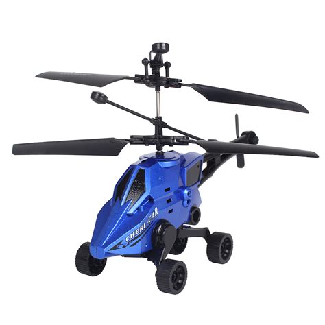 CX108 3CH Infrared Remote Control RC Helicopter Land Air Vehicle Toy ...