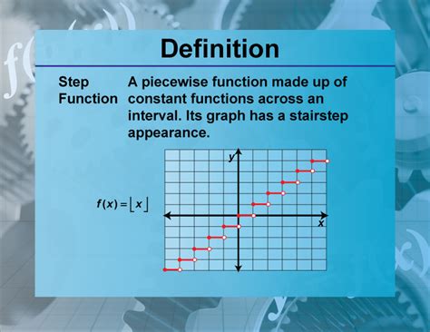 Definition--Functions and Relations Concepts--Step Function | Media4Math