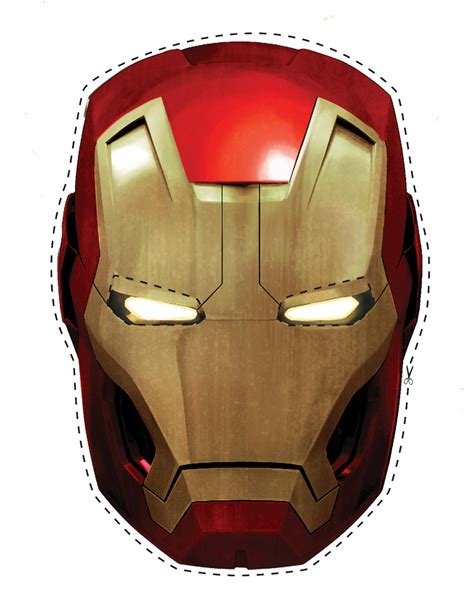 Tektonisch Vene Katarakt iron man mask printable Bank Geplanter Termin ...