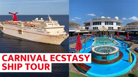 Carnival Ecstasy Ship Tour (2019) - YouTube