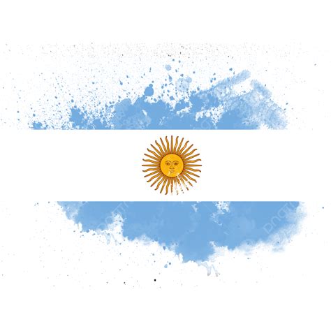 Argentina Watercolor Flag, Watercolor Flag, Argentina Flag, Argentina ...