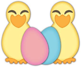 Easter Chicks clip art