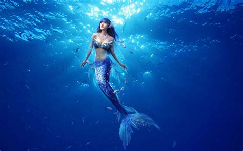 Beautiful Mermaid Wallpapers - Top Free Beautiful Mermaid Backgrounds ...