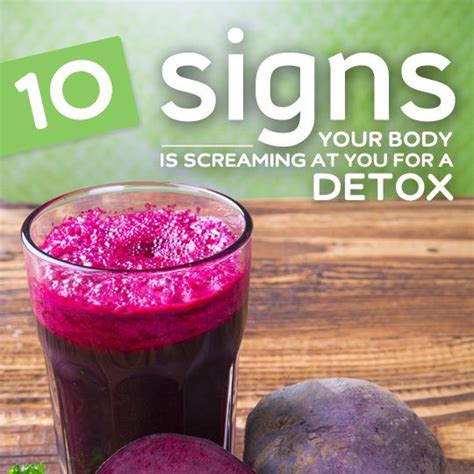 10 Signs Your Body Is Screaming at You for a Detox