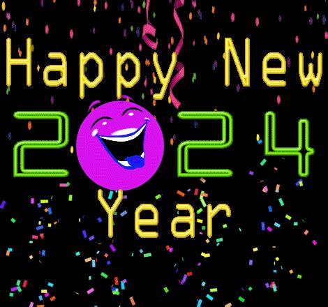 New Year 2024 Animated Gif - Image to u