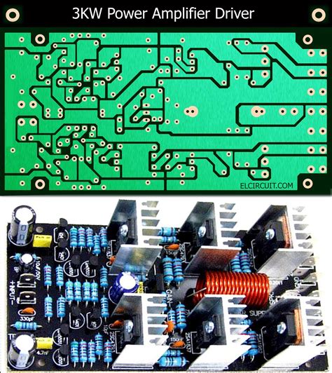 High Power Audio Amplifier Circuit