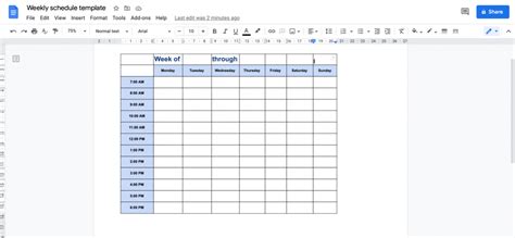 2022 Calendar Template Google Docs - ProjectOpenLetter.com