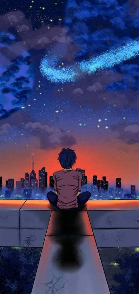 90 Wallpaper Anime Boy Alone Picture - MyWeb