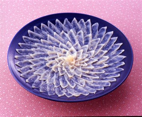 Exquisite Fugu Sashimi