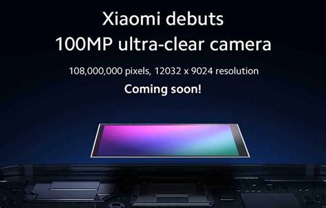 Xiaomi is planning to launch a smartphone with 108-megapixel camera ...