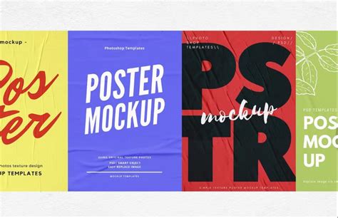 15+ FREE Glued Poster Mockup PSD Download - Graphic Cloud