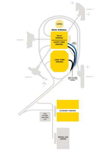 Tampa International Airport Parking Map