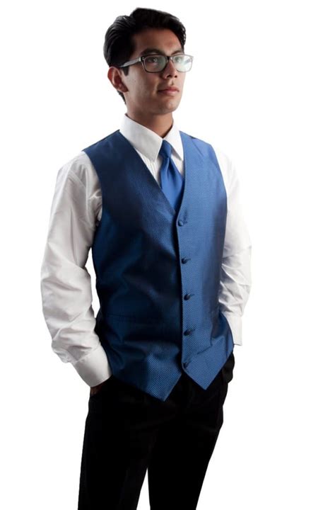 Mens Vest Tie and Pant Set Wedding Colors - Tuxedos Online