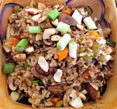 Healthy Mushroom Fried Rice - A Virtual Vegan