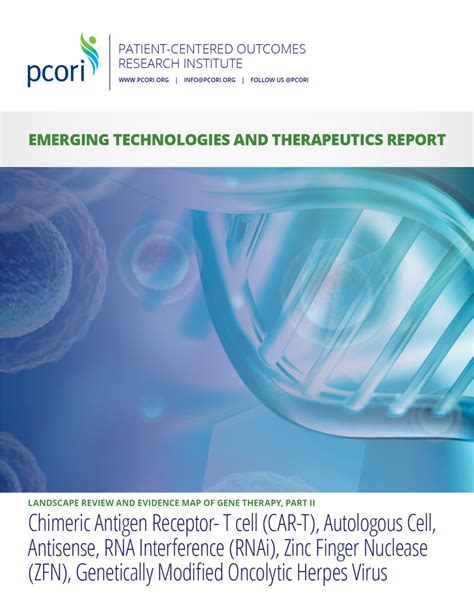 Landscape Review and Evidence Map of Gene Therapy, Part 2 - DocsLib