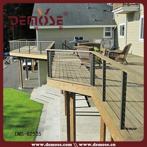 Stainless Steel Wire Rope Railing/cable Railing System - Buy Wire ...