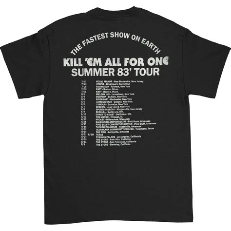 Metallica Kill 'Em All Tour T-shirt 141340 | Rockabilia Merch Store