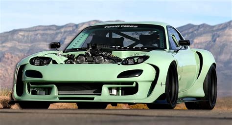 This Team Has Built A V12-Powered Mazda RX-7, But It’s No Pagani Engine ...