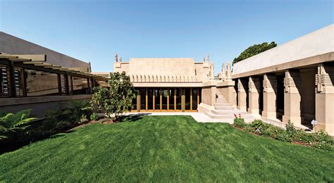 The Making of Frank Lloyd Wright's Hollyhock House | Condé Nast Traveler