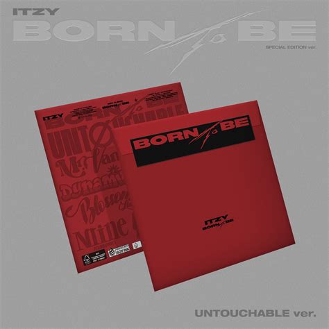 240115 ITZY - BORN TO BE (SPECIAL EDITION - UNTOUCHABLE Ver. Packaging ...